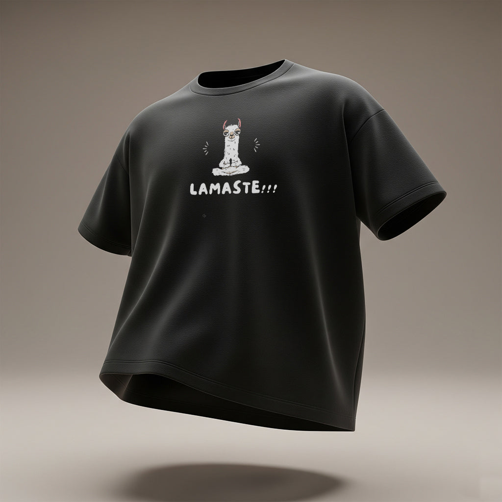 Lamaste Black Oversized Tee