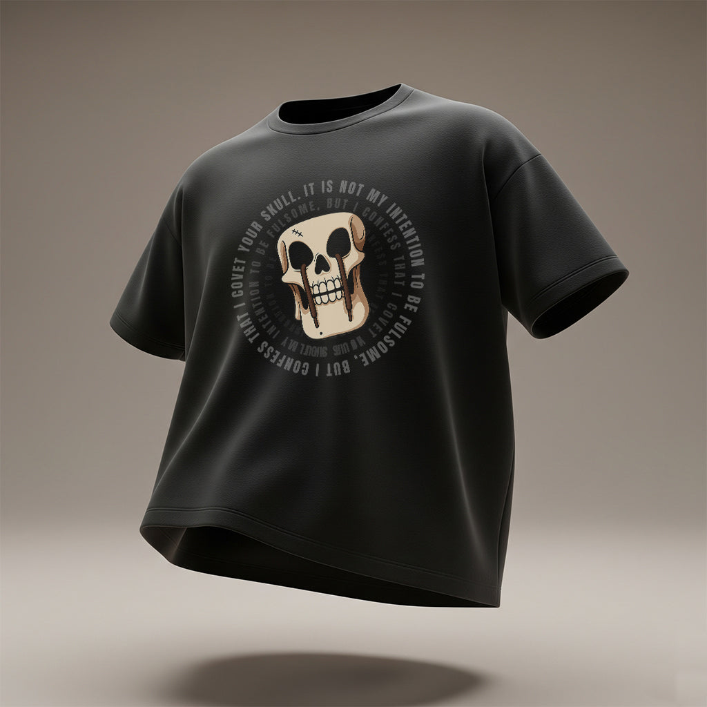 Covet skull design tee
