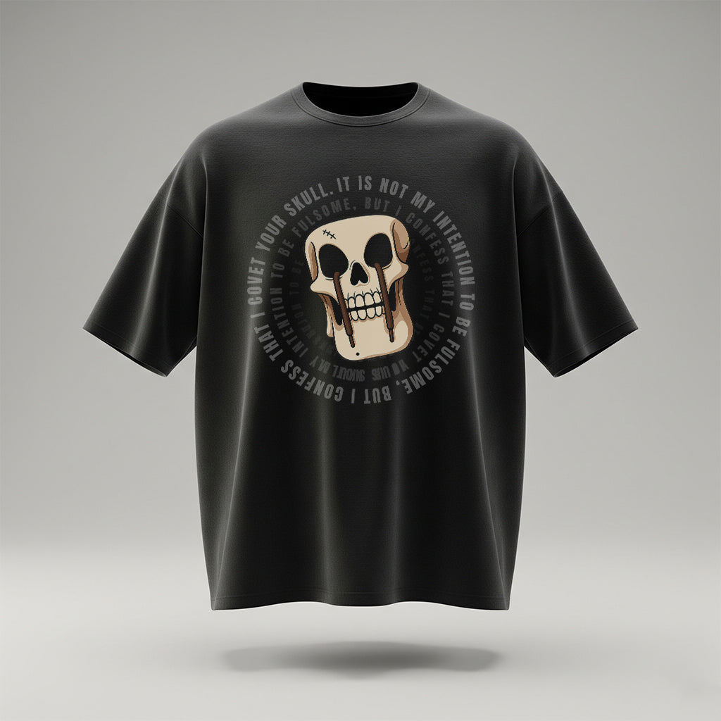 Covet skull design tee