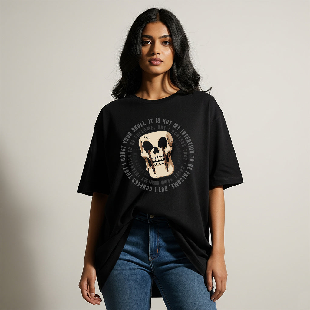 Covet skull design tee