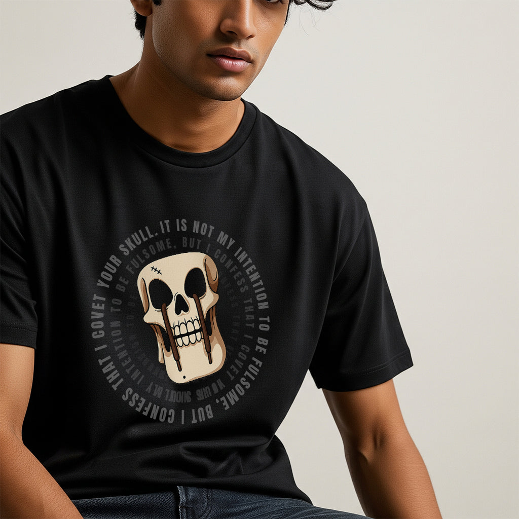 Covet skull design tee