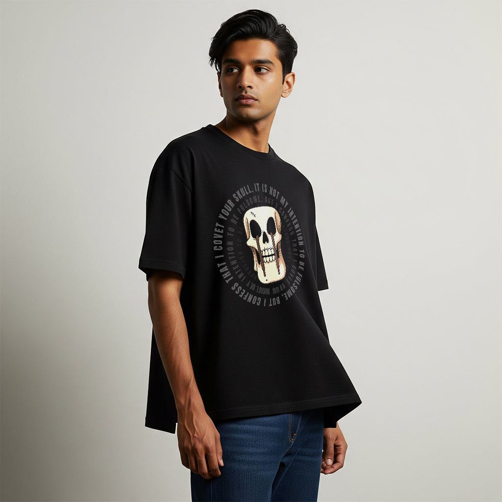Covet skull design tee